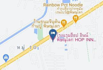 Hop Inn Phitsanulok Map - Phitsanulok - Amphoe Mueang Phitsanulok