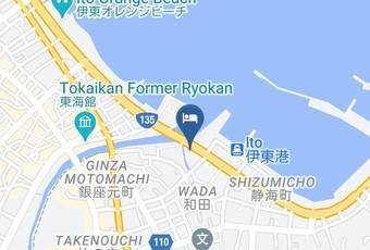 Hoshino Resorts Kai Anjin Map - Shizuoka Pref - Ito City