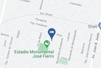 Hospedaje El Paititi Mapa - Tucuman - Tucuman City