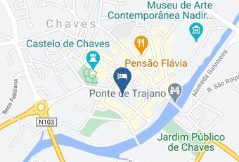Hospedaria Novo Sol Jose Da Silva Barros Mapa
 - Vila Real - Chaves