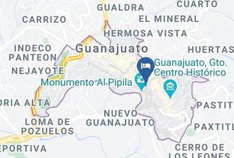 Hospederia Del Truco 7 Mapa - Guanajuato - Guanajuato City Centre