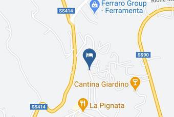 Hospitality Carta Geografica - Campania - Avellino