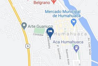 Hostal Alto Independencia Mapa - Jujuy - Humahuaca