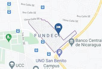 Hostal San Antonio Mapa - Leon