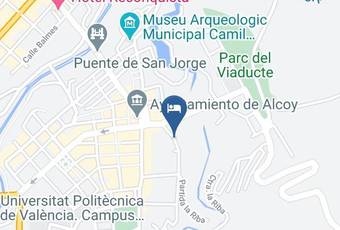 Hotel Hostal Savoy Map - Valencian Community - Alicante