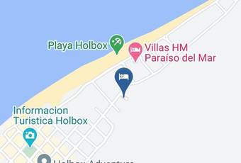 Hostel & Cabanas Ida Y Vuelta Camping Mapa - Quintana Roo - Lazaro Cardenas