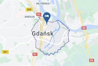 Hostel Filip Ii Map - Pomorskie - Gdansk