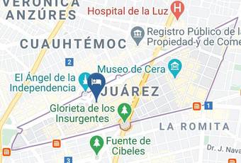 Hostel Inn Zona Rosa Mapa - Mexico City - Cuauhtemoc