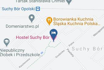 Hostel Suchy Bor Map - Opolskie - Opolski
