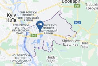 Hostel Yourhostel Harykovskaya Map - Kyiv City - Kyiv
