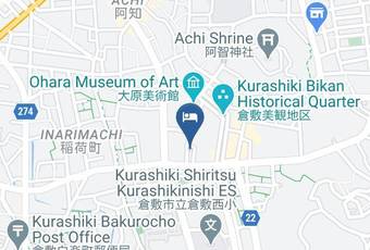 Hostel&bar Cuore Kurashiki Map - Okayama Pref - Kurashiki City