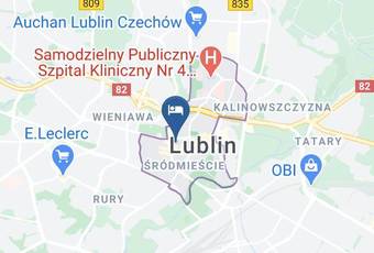 Hostlublin Map - Lubelskie - Lublin
