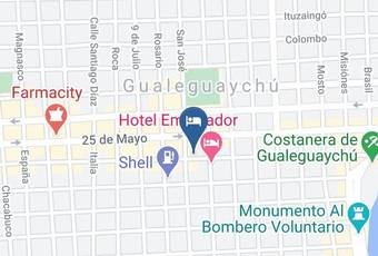 Hotel Abadia Mapa - Entre Rios - Gualeguaychu
