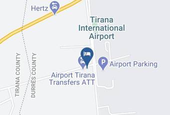 Hotel Airport Tirana Map - Durres - Kruje