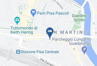 Hotel Alessandro Della Spina Carta Geografica - Tuscany - Pisa