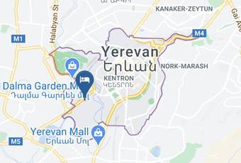 Hotel Amaras Map - Yerevan