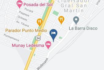 Hotel Artaza Mapa - Jujuy - Ledesma