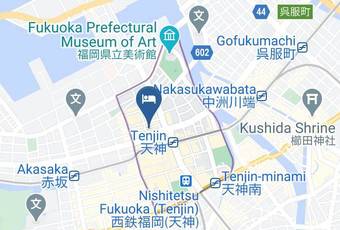 Hotel Ascent Fukuoka Map - Fukuoka Pref - Fukuoka City Chuo Ward