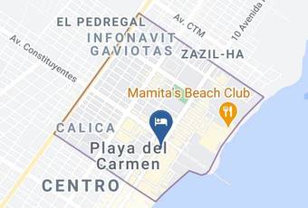 Tukan Hotel & Beach Club Mapa - Quintana Roo - Solidaridad