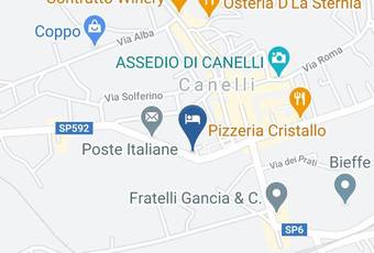 Hotel Asti Carta Geografica - Piedmont - Asti