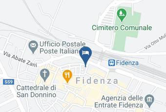 Hotel Astoria Carta Geografica - Emilia Romagna - Parma