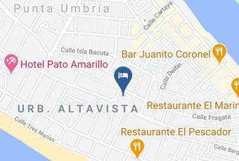 Hotel Ayamontino Mapa - Andalusia - Huelva