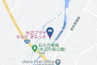 Hotel Az Kumamoto Kikuchi Carta Geografica - Kumamoto Pref - Yamaga City