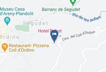 Hotel Babot Map - Ordino