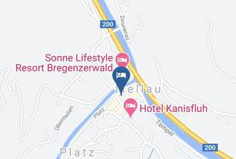 Hotel Baren Und Cafe Deli Karte - Vorarlberg - Bregenz