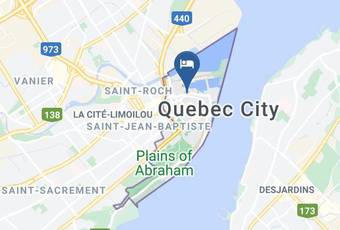 Hotel Belley Map - Quebec - Capitale Nationale