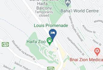 Hotel Beth Shalom Map - Haifa