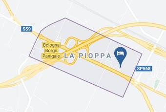 Hotel Bologna Airport Carta Geografica - Emilia Romagna - Bologna