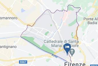 Hotel Bonciani Palazzo Pitti Broccardi Carta Geografica - Tuscany - Florence