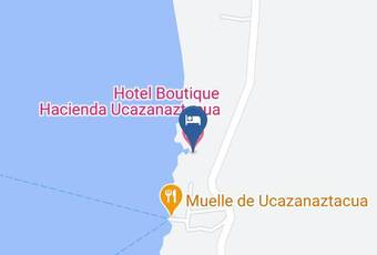 Hotel Boutique Hacienda Ucazanaztacua Mapa - Michoacan - Tzintzuntzan