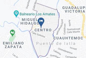 Hotel Casa Blanca Map - Morelos - Puente De Ixtla