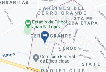 Hotel Cerro Grande Mapa - Michoacan - La Piedad