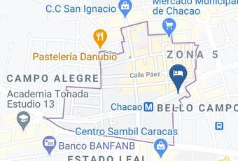 Hotel Chacao & Suites Mapa
 - Caracas