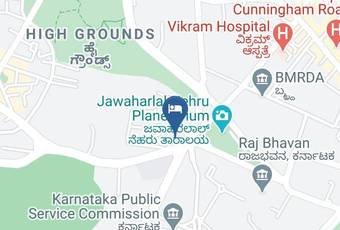 Hotel Chalukya Map - Karnataka - Bengaluru
