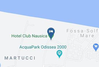 Hotel Club Nausica Carta Geografica - Calabria - Cosenza