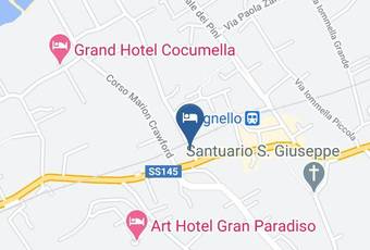 Hotel Club Sorrento Carta Geografica - Campania - Naples