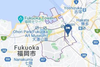 Hotel Cocon Map - Fukuoka Pref - Fukuoka City Chuo Ward
