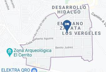 Hotel Colibri Queretaro Mapa - Queretaro - Corregidora Municipality