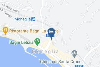 Hotel Corallo Moneglia Mapa - Liguria - Genoa