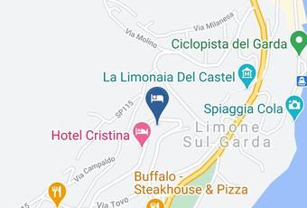 Hotel Coste Di Girardi Susanna & C Snc Carta Geografica - Lombardy - Brescia