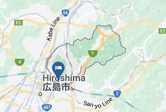 Hotel Crystal Hiroshima Map - Hiroshima Pref - Hiroshima City Higashi Ward