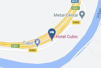 Hotel Cubic Map - Republica Srpska - Banja Luka