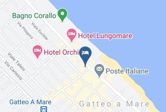 Hotel D\'oriente Carta Geografica - Emilia Romagna - Forli