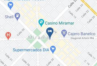 Danieli Hotel Mapa - Buenos Aires Province - General Alvarado Partido