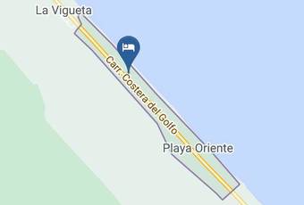 Hotel De Alba Carta Geografica - Veracruz - Tecolutla