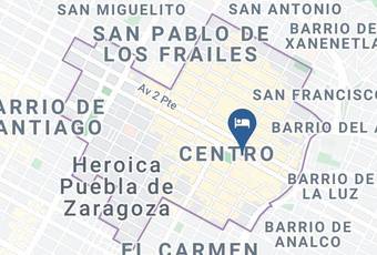 Hotel Del Portal Mapa - Puebla - Heroica Puebla De Zaragoza Puebla
